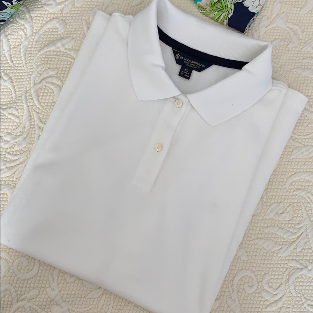 New White Brooks Brothers Polo